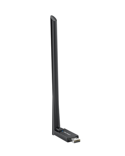 BrosTrend AX900 Linux WiFi 6 USB Adapter, Linux Compatible WiFi Adapter for Ubuntu Debian Raspberry Pi Mint Zorin Windows etc. Long Range Wi-Fi Dongle Dual Band 5GHz + 2.4GHz, with 6dBi Wi-Fi Antenna