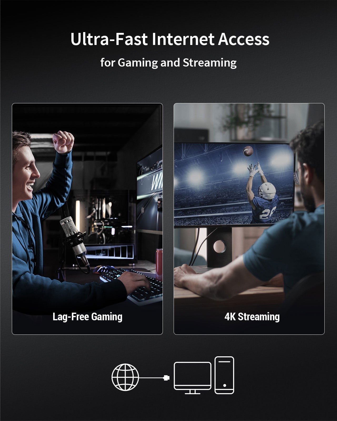 2.5GB PCIe Network Card Delivers Fast Internet Access with Low Latency Perfect for Seamless Gaming 4K Streaming