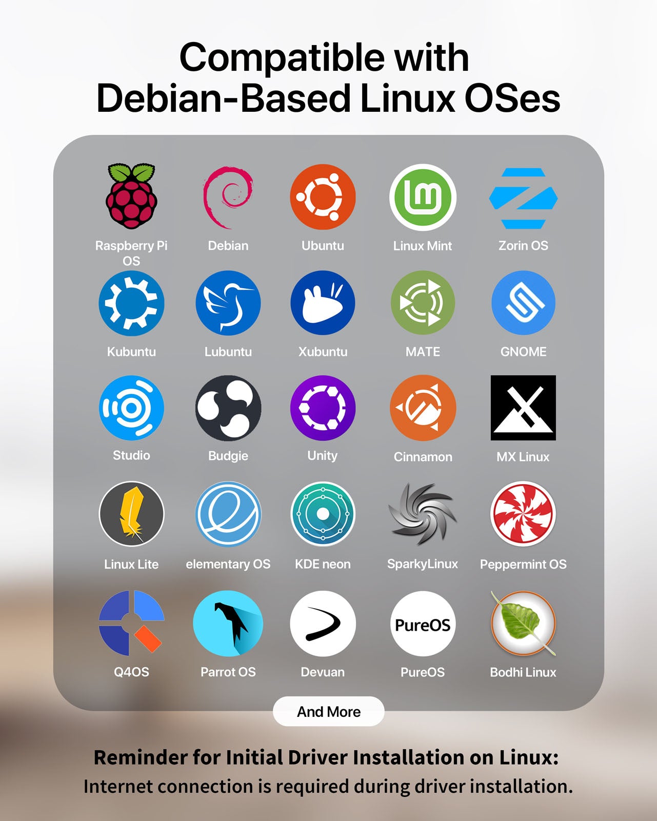 BrosTrend AX300 Linux WiFi 6 USB Adapter Is Compatible with Multiple Debian Based Distributions Ubuntu Mint LMDE Raspberry Pi Zorin POP elementary OS And More