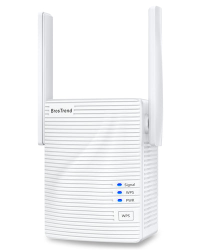 BrosTrend 1200Mbps WiFi Range Extender for CA Market