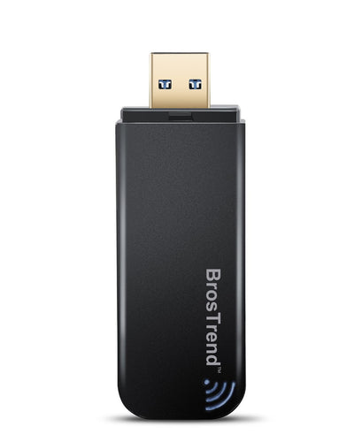 BrosTrend Clé WiFi USB Adaptateurs 1200 Mbps