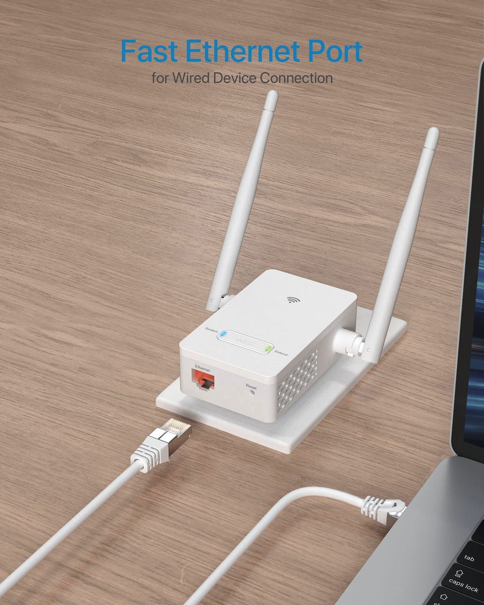 N300 WiFi to Ethernet Adapter | RJ45 Port | Connect a Wired Device to ...
