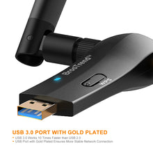 Load image into Gallery viewer, BrosTrend 1200Mbps Long Range USB WiFi Dongle Adapter For UK Market