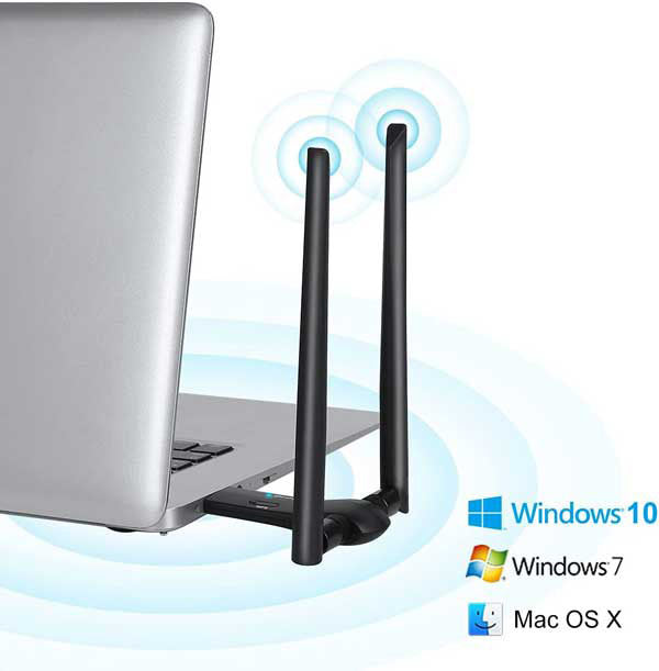 BrosTrend usb wifi adapter for pc of Windows and MAC OS X.